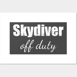 Skydiver off duty Posters and Art